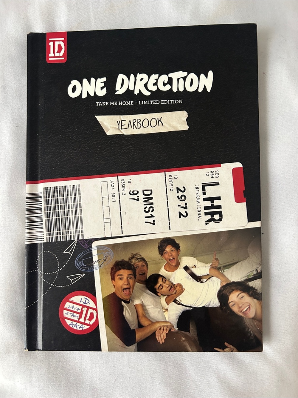 One direction yearbook- take me home limited edition album